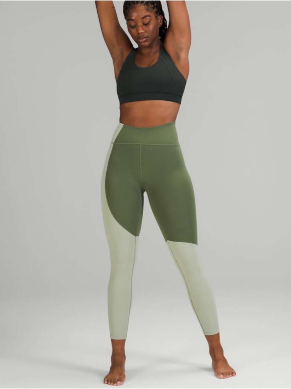 Lululemon Nulu Colour Block High-Rise Tight 23” inseam